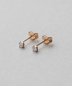 K18 ダイヤモンド 0.1ct ピアス「ブライト」