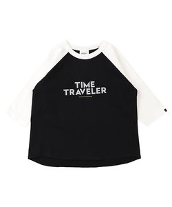 天竺 TIME TRAVELER ワイドラグランTシャツ