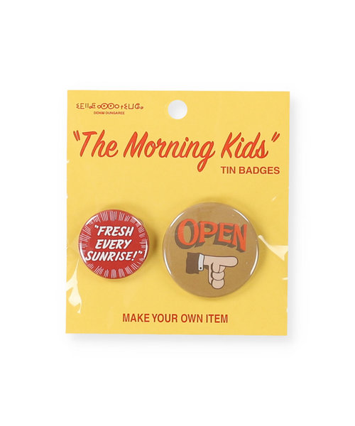 THE MORNING KIDS 缶バッジセット