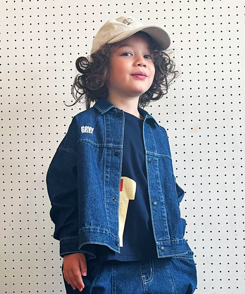 8oz Denim GRVY Wide Jacket