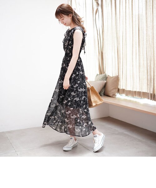 花柄ノースリーブワンピース Archives アルシーヴ の通販 Mall