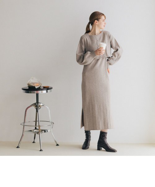 前後２ｗａｙランダムリブプルオーバー ランダムリブワンピース Archives アルシーヴ の通販 Mall
