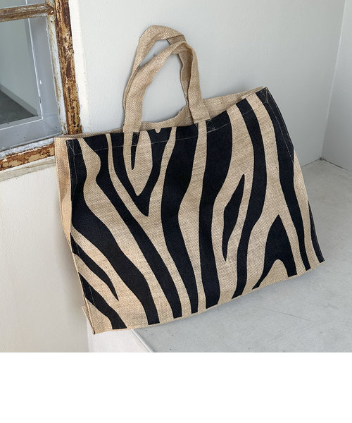 【Ｍａｉｓｏｎ　Ｂｅｎｇａｌ】Ｚｅｂｒａ　Ｐｒｉｎｔ　Ｊｕｔｅ　Ｔｏｔｅ