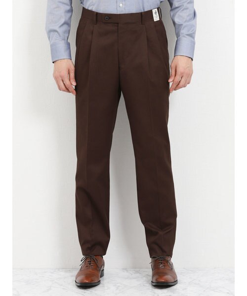 メンズのスーツパンツ ブラウン 茶色 通販 ららぽーと公式通販 Mall