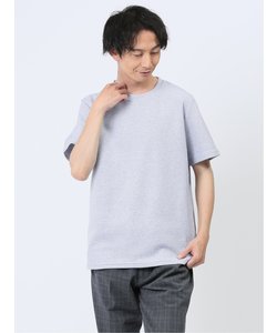 杢ワッフル クルーネック半袖Tシャツ