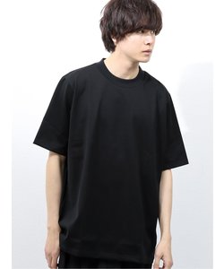 セマンティックデザイン MADE IN JAPAN ULTIMA 天竺無地モックネックBIG半袖Tシャツ