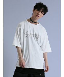 SD×PSYCHONATION 半袖BIGTシャツ+タンク アンサンブル