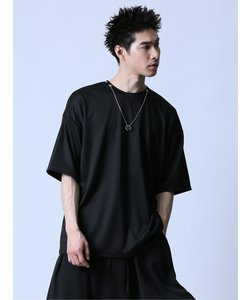 ネックレス付き クルーネック半袖Tシャツ