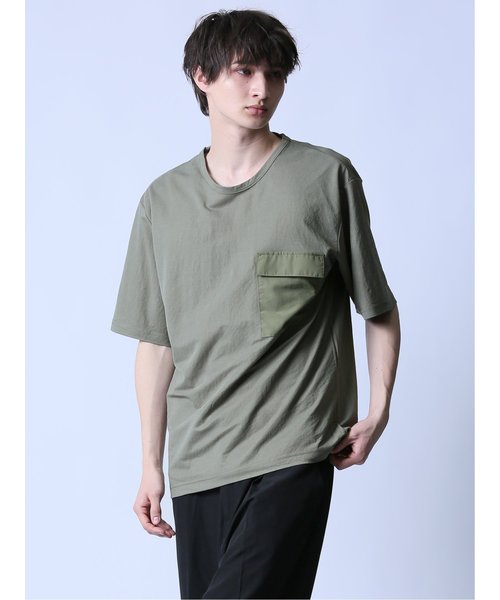 KAITEKI+ クルーネック半袖Tシャツ&タンクトップ アンサンブル