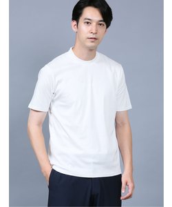 【DRESS T-SHIRT】シルケットコットン クルーネック半袖Tシャツ