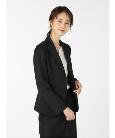 レディースのスーツジャケット・ベスト（ブラック/黒色）通販 | &mall