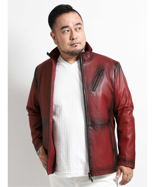 ジャケット/アウターミラノのブランド　バラシ　牛革ジャケット
