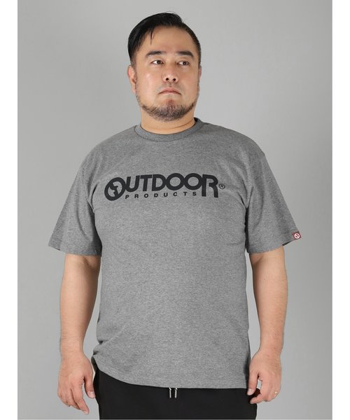 【大きいサイズ】アウトドアプロダクツ/OUTDOOR PRODUCTS 綿天竺 セットアップ クルーネック半袖Tシャツ