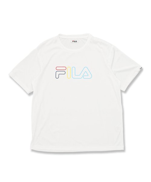 【大きいサイズ】フィラ/FILA 軽量メッシュ 半袖Tシャツ