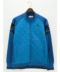 【大きいサイズ】ルコックスポルティフ ゴルフ/le coq sportif GOLF 防風 ニット切替フルジップセーター