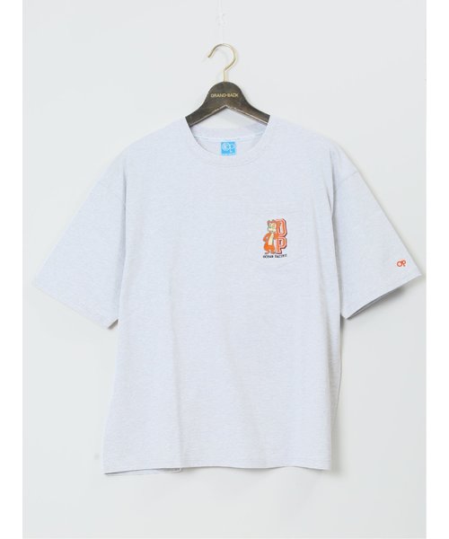 【大きいサイズ】オーシャン パシフィック/Ocean Pacific 綿天竺 クルーネック半袖Tシャツ 