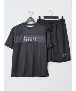 【大きいサイズ】アーノルドパーマー/Arnold Palmer 吸水速乾 メッシュ クルー半袖Ｔシャツ＋ショーツ