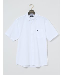【大きいサイズ】ポロ/POLO 綿混オックス ボタンダウン半袖シャツ