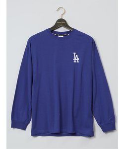 【大きいサイズ】MLBチームロゴ クルーネック長袖Tシャツ