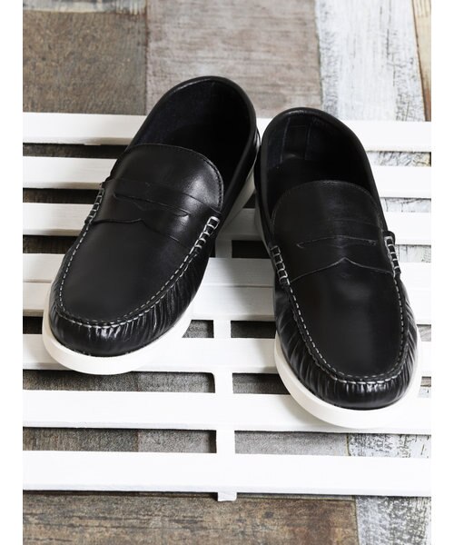 スペシャルプライス Made In Italy ローファーデッキシューズ Around The Shoes アラウンドザシューズ の通販 Mall