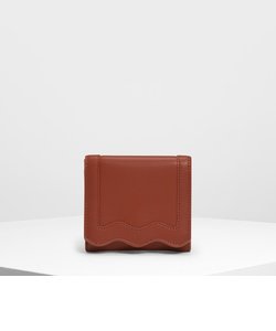 スカラップヘム ミニウォレット / Scallop Hem Mini Wallet