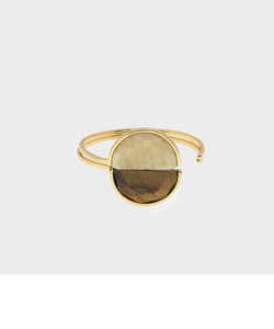 セミプレシャス ストーンカフブレスレット / Semi-Precious Stone Cuff Bracelet