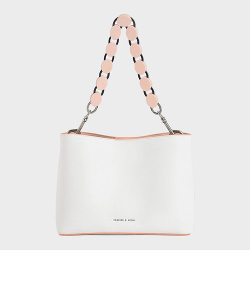 アクリルハンドル バケツバック / Acrylic Handle Bucket Bag