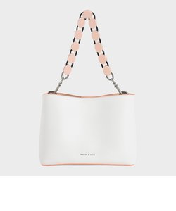 アクリルハンドル バケツバック / Acrylic Handle Bucket Bag
