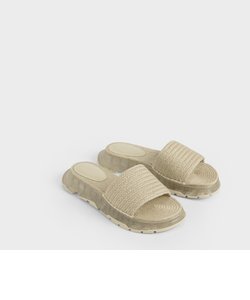 エスパドリーユ フラットフォームサンダル / Espadrille Flatform Sandals