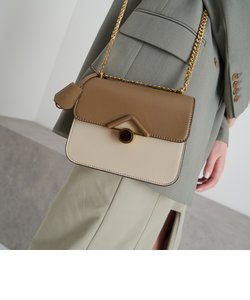 ストーンエンベリッシュドバックル クロスボディバッグ / Stone Embellished-Buckle Crossbody Bag