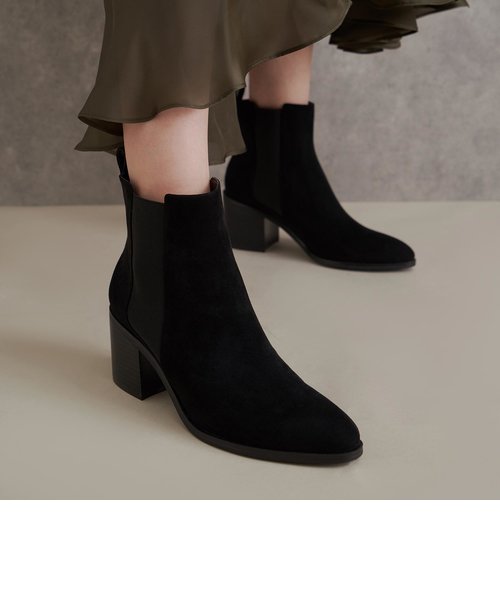 ブロックヒール チェルシーブーツ / Block Heel Chelsea Boots