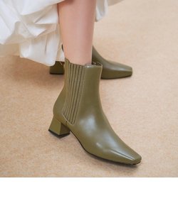 ステッチトリム アンクルブーツ / Stitch-Trim Ankle Boots