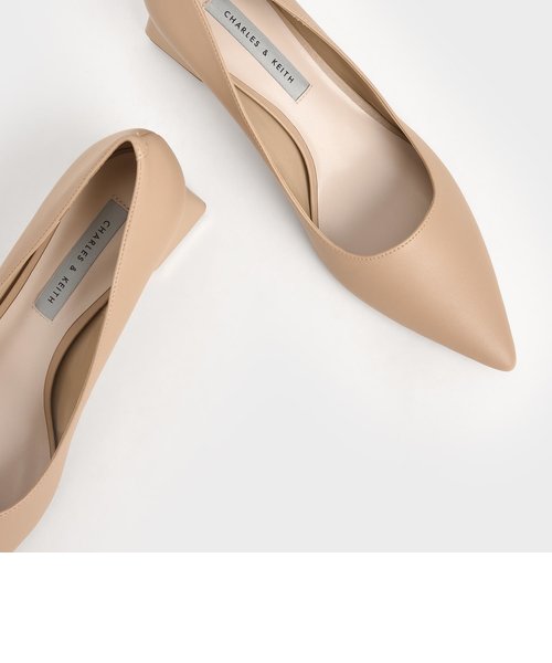 トラペーズヒールパンプス / Trapeze Heel Pumps | CHARLES & KEITH