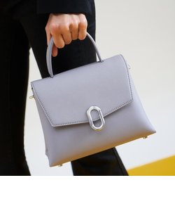 ストーンエンベリッシュド フロントフラップバッグ / Stone-Embellished Front Flap Bag