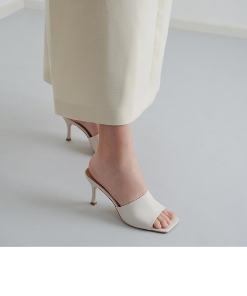 スクエアトゥ ミュール / Square Toe Mules | CHARLES & KEITH