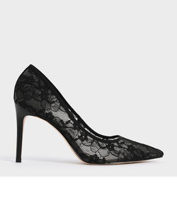 レーススティレット パンプス / Lace Stiletto Pumps