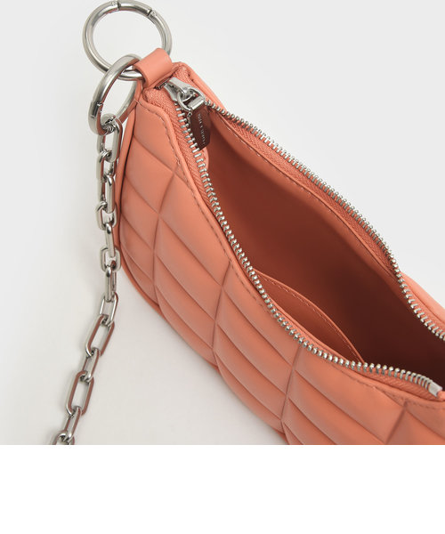 キルテッドチェーン ショルダーバッグ / Quilted Chain Shoulder Bag