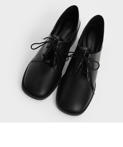 ステップバック オックスフォードパンプス / Step-Back Oxford Pumps