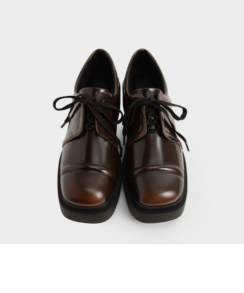 レースアップ チャンキーブローグ / Lace-Up Chunky Brogues | CHARLES