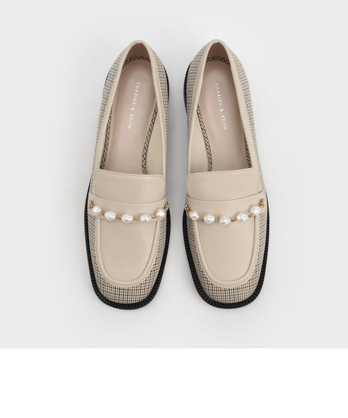 ビーズド ペニーローファー / Beaded Penny Loafers | CHARLES & KEITH