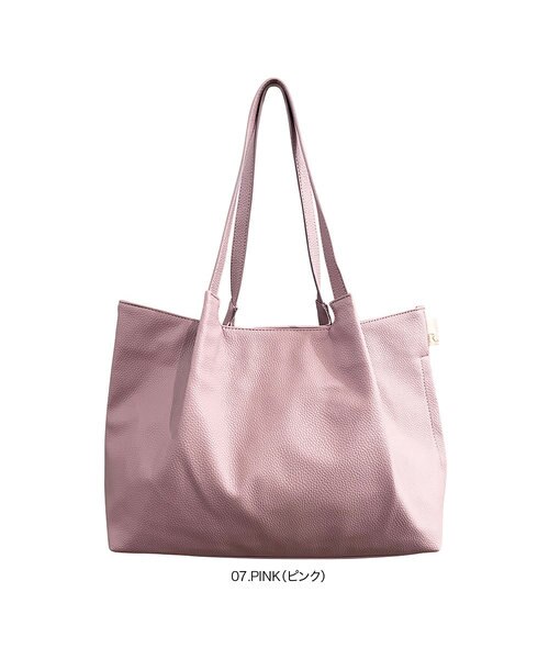 ルートート Rootote Lt ミディアム エコレザー ワークリー A 07 ピンク Rootote Gallery ルートートギャラリー の通販 Mall