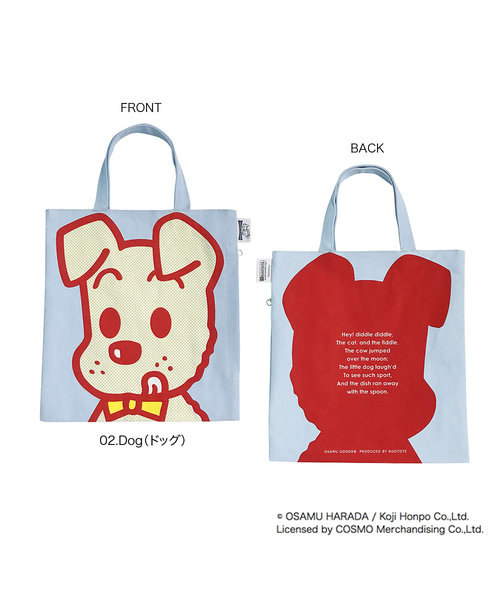 6270 ルートート（ROOTOTE）/ OSAMU GOODS×ROOTOTE コラボトートバッグC（全4種）5816