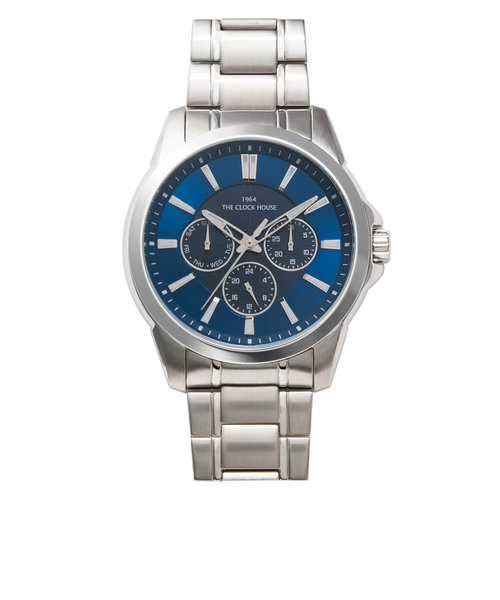 ザ・クロックハウス MBC1006-BL1A ビジネスカジュアル メンズ 腕時計 ソーラー ステンレス ブルー