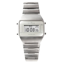 ザ・クロックハウス タウンカジュアル メタル デジタル ユニセックス 腕時計 オクタゴン グレー シルバー レトロモダン 防水 MTC7001-GY1A