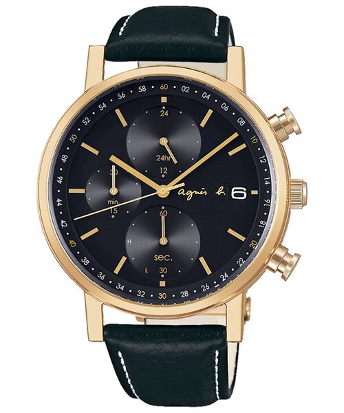 アニエスベー 腕時計 クロノグラフ マルチェロ FBRD972