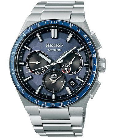 セイコー SEIKO 腕時計 メンズ SBXY037 アストロン ネクスター NEXTER 電波ソーラー（8B63） ブルーグレーxシルバー アナログ表示