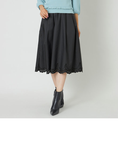 ヘムスカラップ刺繍 スカート | TO BE CHIC（トゥービーシック）の通販