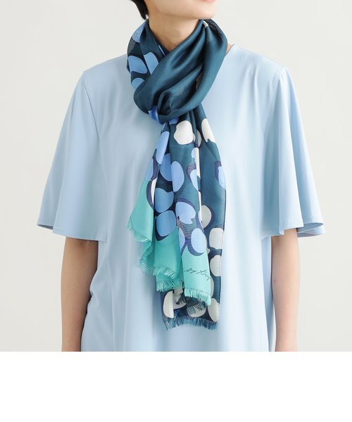 水玉剣先 (NHF-107) Marcaオリジナル ウォッシャブルシルクローン 剣先