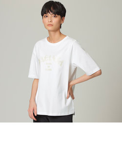 【ウォッシャブル】ロゴゼブラプリントTシャツ