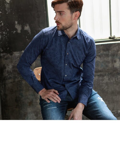 ランキング総合1位 EPOCA UOMO エポカウォモ カモフラジャガードデニム